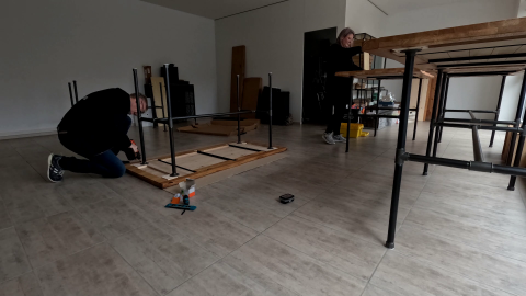 Einrichtung Atelier Teil 2