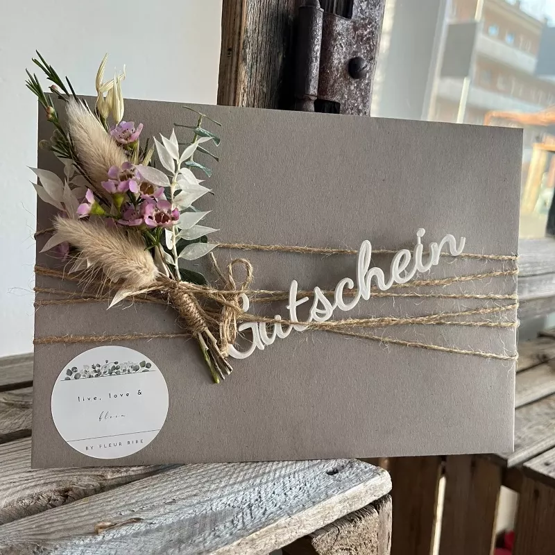 fleur rire Gutschein - Freude schenken!