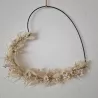Loop mit Trockenblumen