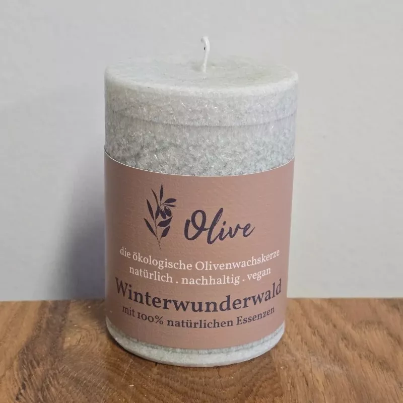 Duftkerzen aus Olivenwachs - 100% natürliche Öle