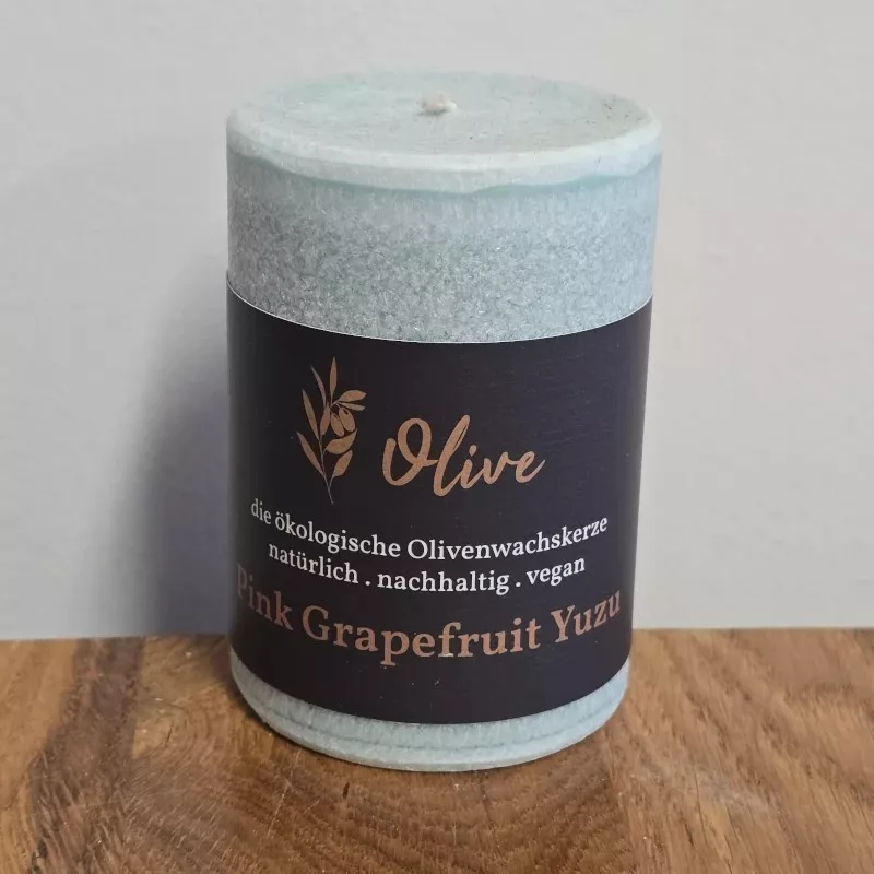 Duftkerzen aus Olivenwachs - 100% natürliche Öle